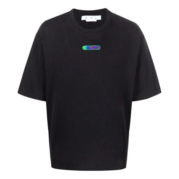 

Футболка weed arrows oversized t-shirt 'black green' Off-White, черный