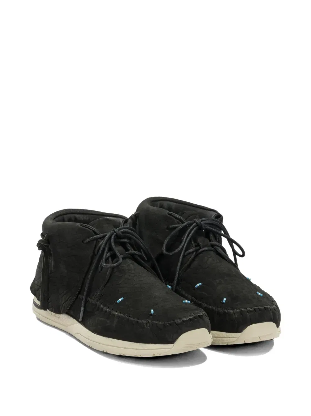 Ботинки FBT Lhamo-Folk с бисером (модель "десертные ботинки") visvim, черный — фото 2