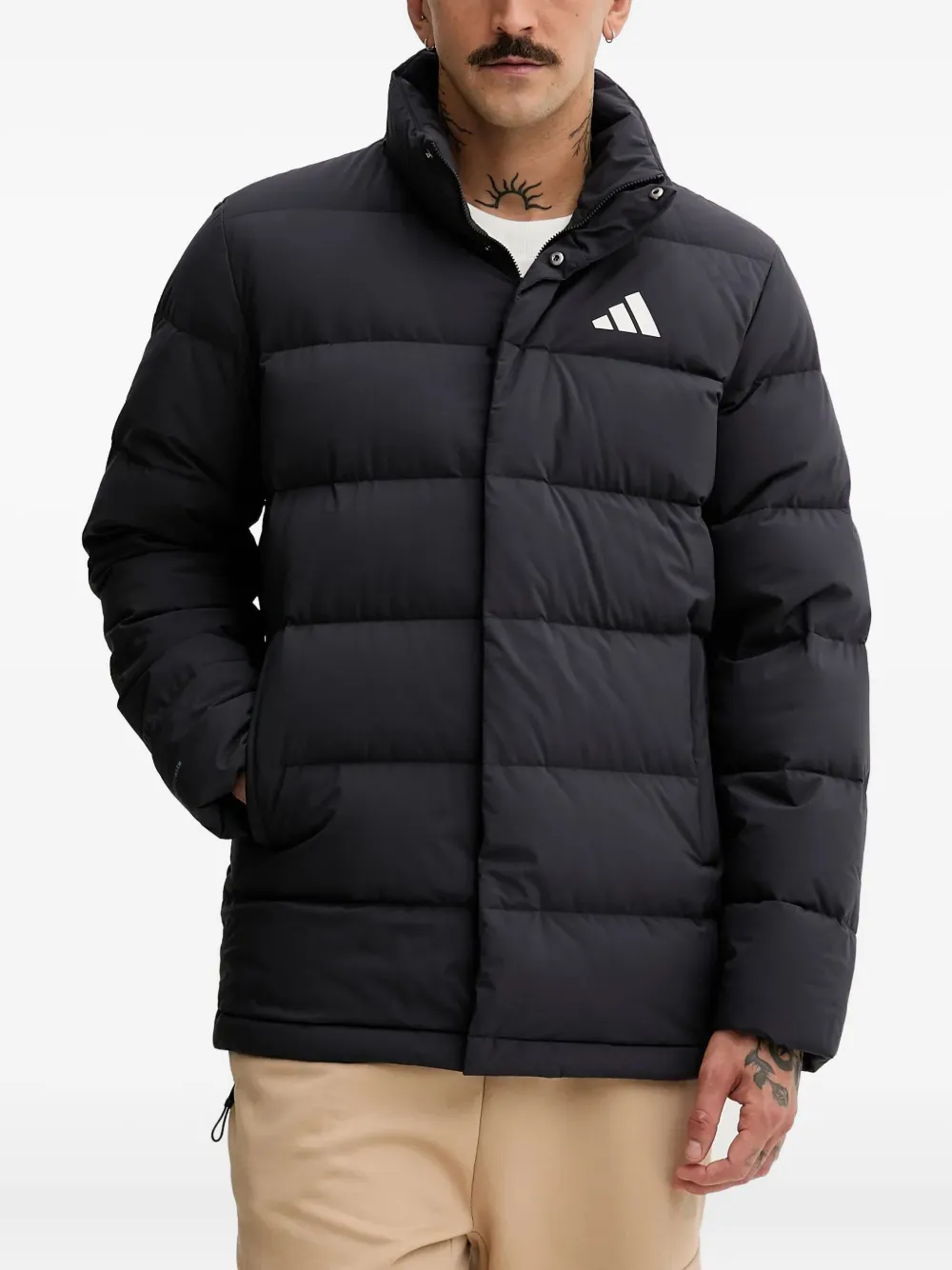 

Куртка с логотипом Adidas, черный