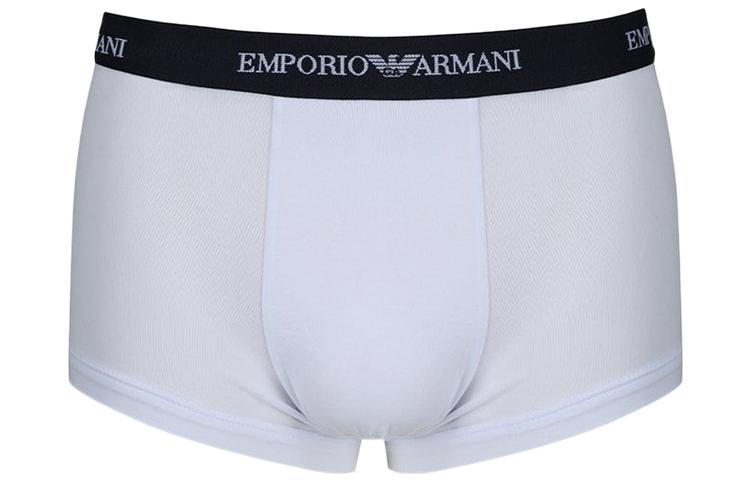 Трусы мужские Emporio Armani комплект из 3 штук (серый+черный+белый) — фото 4