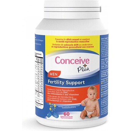 

Conceive Plus для поддержки фертильности для мужчин, 60 капсул