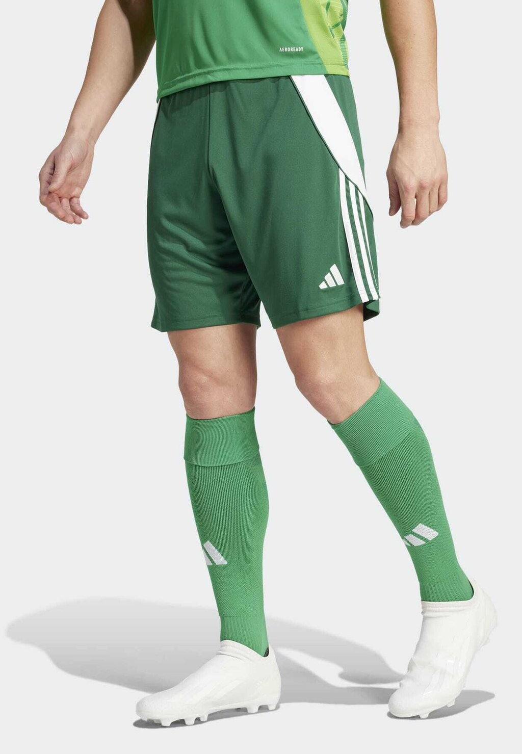 

Спортивные шорты TIRO24 SHORT adidas Performance, цвет team dark green/white