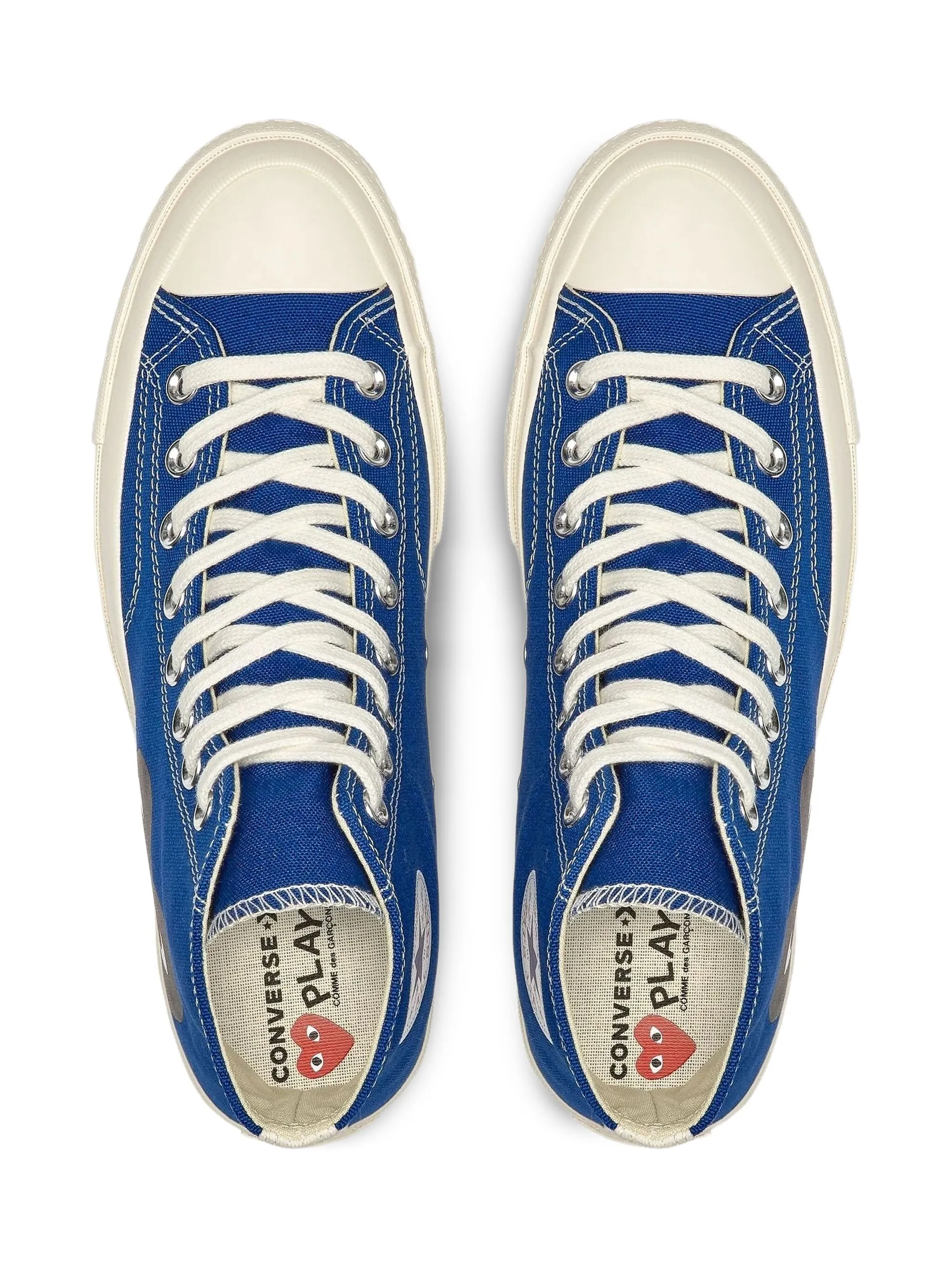 Высокие кеды Chuck 70 Comme Des Garçons Play X Converse, синий — фото 4