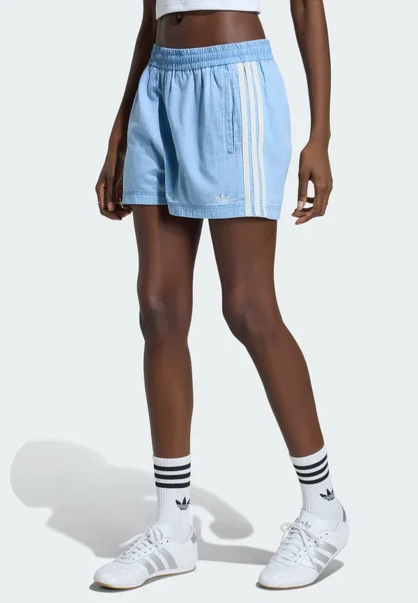 Джинсовые шорты Adidas Originals, светлый деним