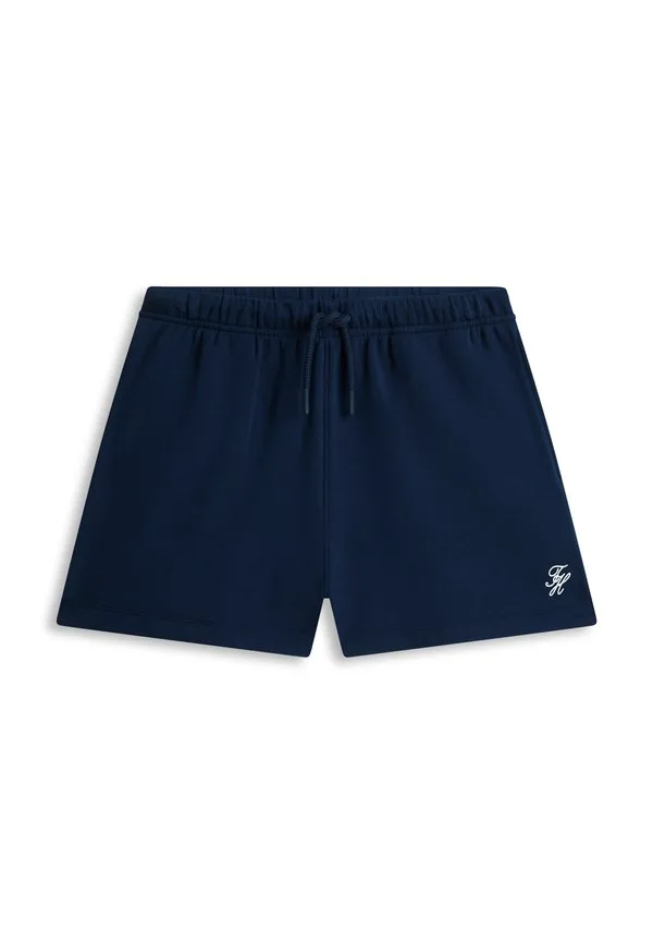 Вышитые логотипом махровые спортивные шорты Tommy Hilfiger, Dark Night Navy — фото 4