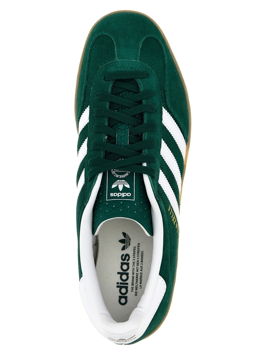 Кроссовки 'Gazelle Indoor' adidas Originals, зеленый — фото 4