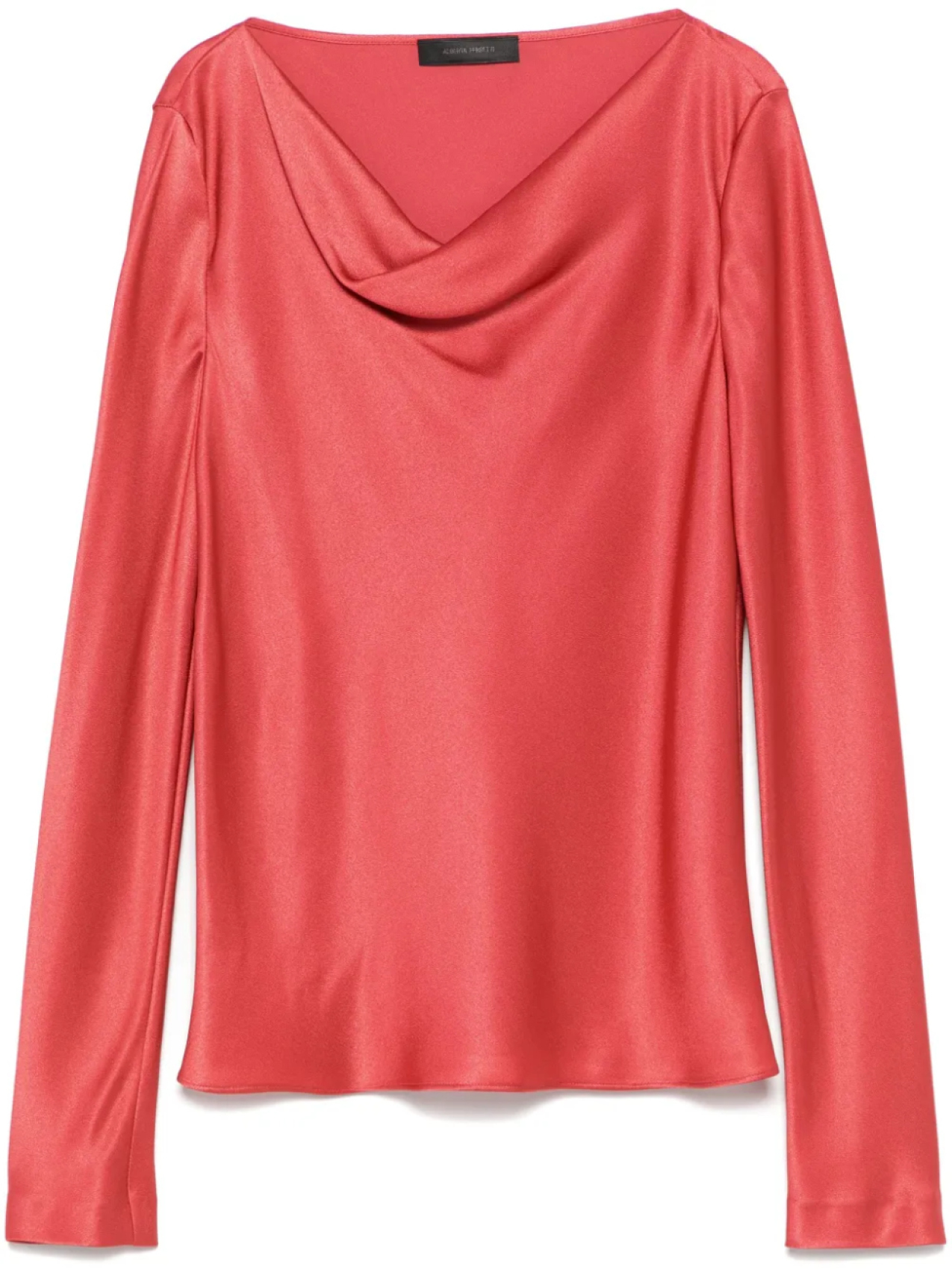 

Alberta Ferretti атласная блузка, розовый