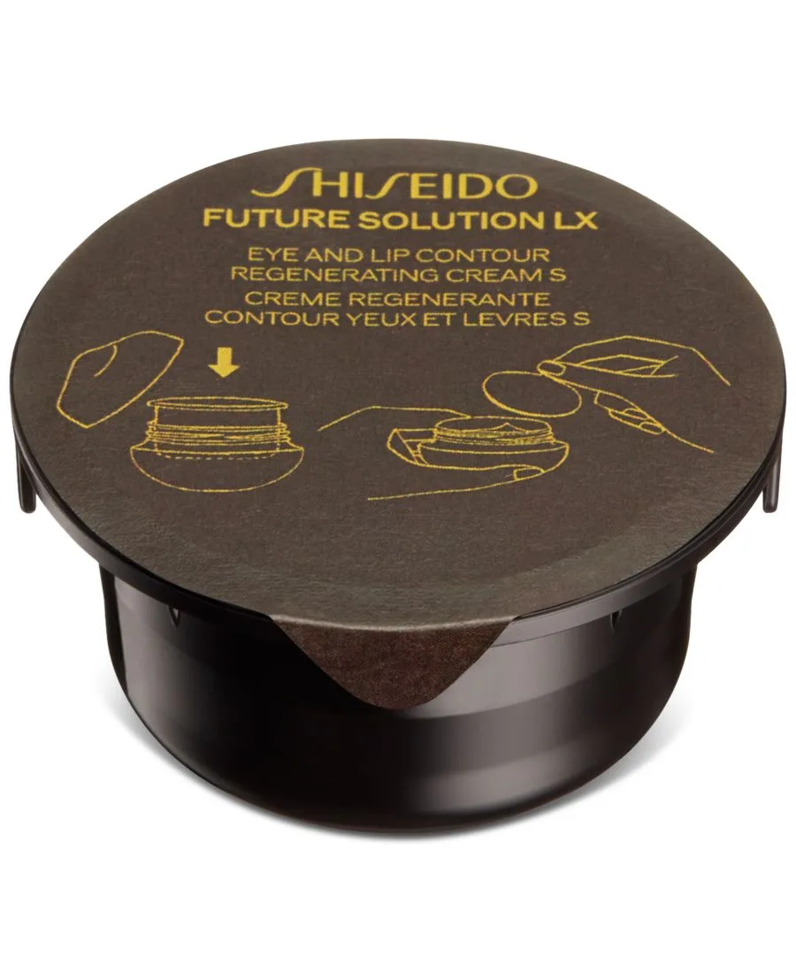 Shiseido Сменный блок восстанавливающего крема для контура глаз и губ Future Solution LX, 0,6 унции