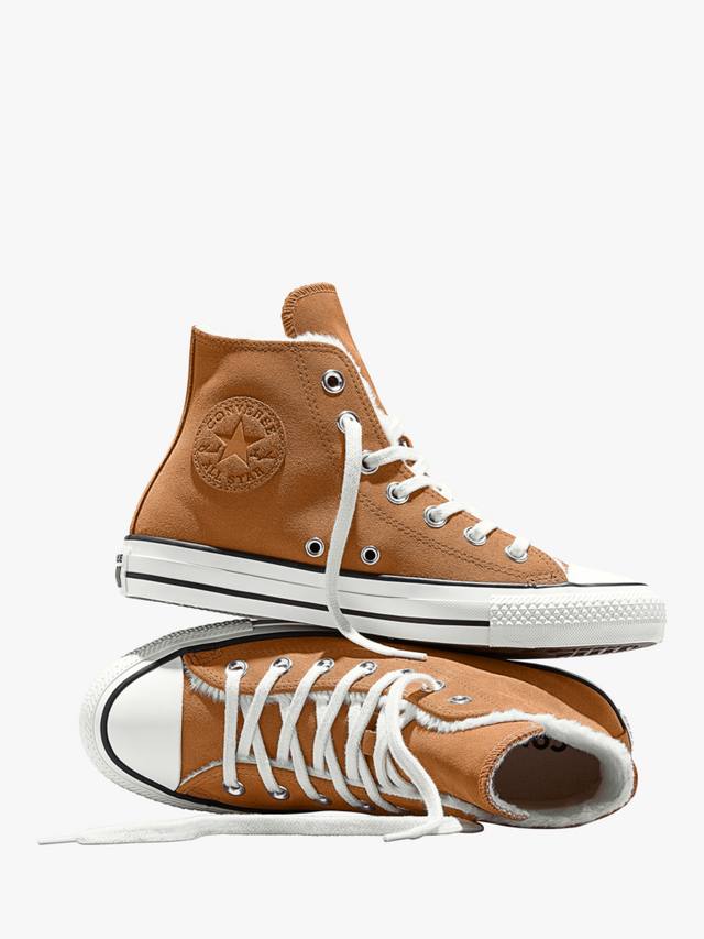 Кроссовки Chuck Taylor All Star Suede Hi-Top Converse, Tan — фото 3
