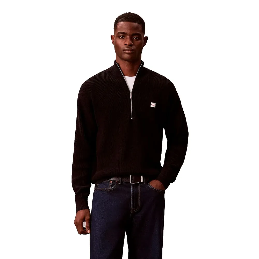 

Свитер Calvin Klein Jeans LV04RE308G с половинной молнией, черный