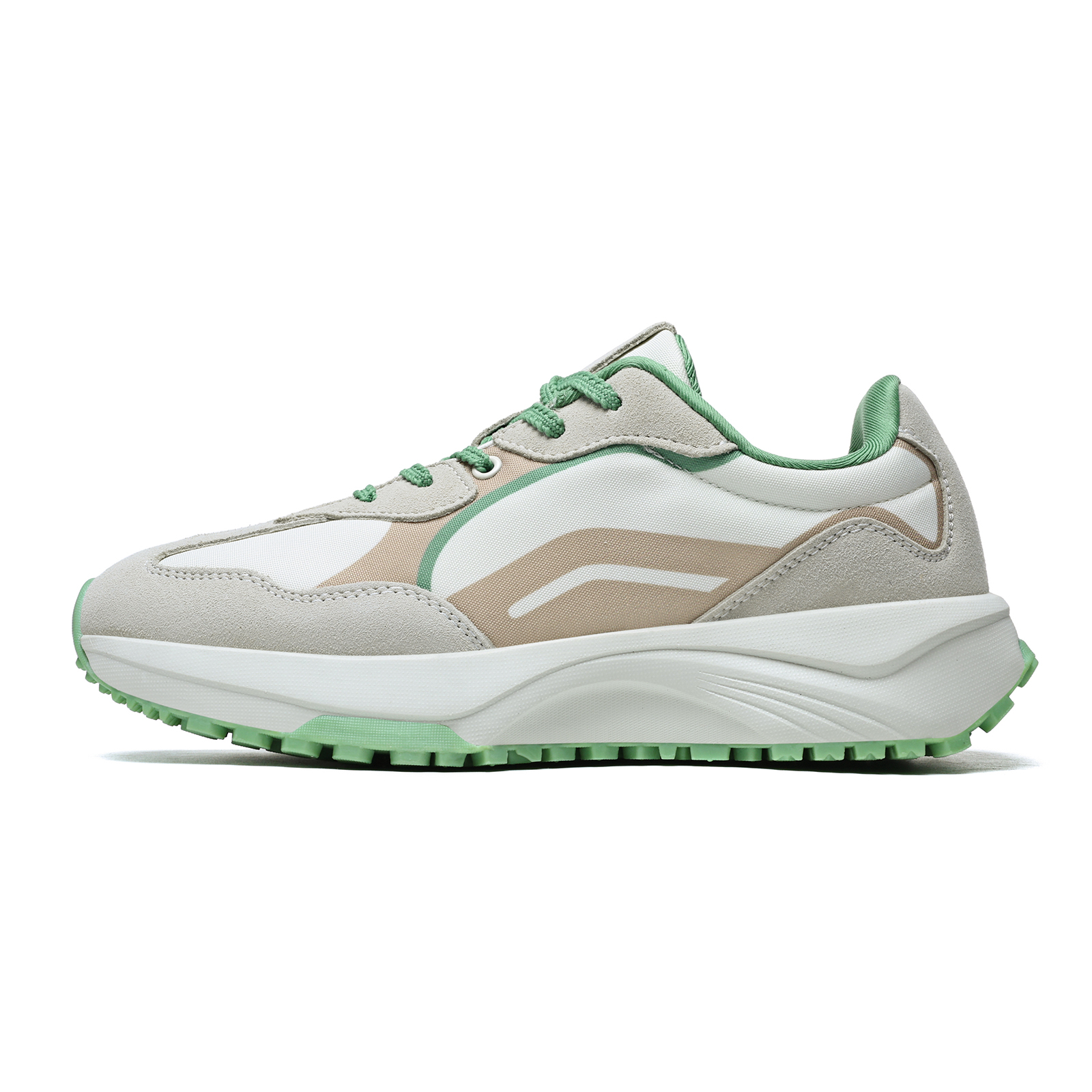 

Легкие, износостойкие, низкие, повседневные туфли для мужчин BTE, Beige Green