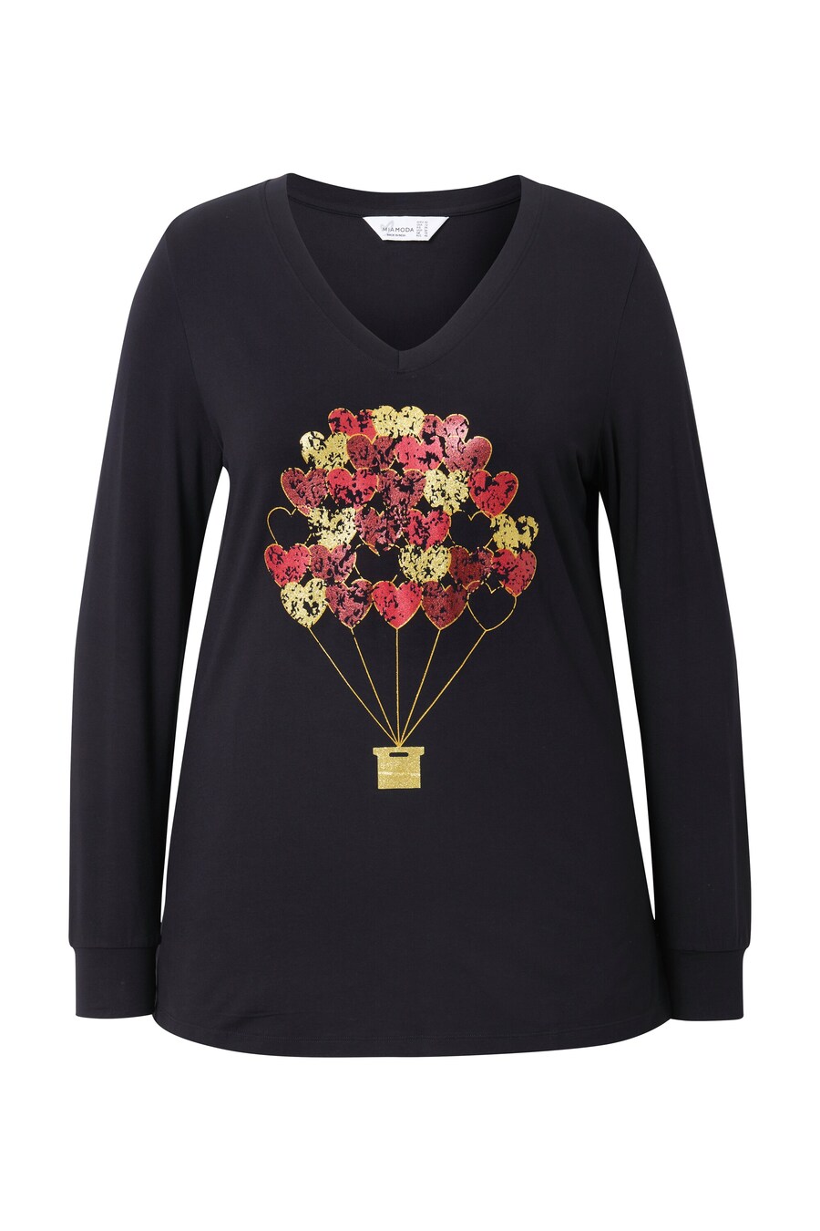 

Лонгслив MIAMODA, Black