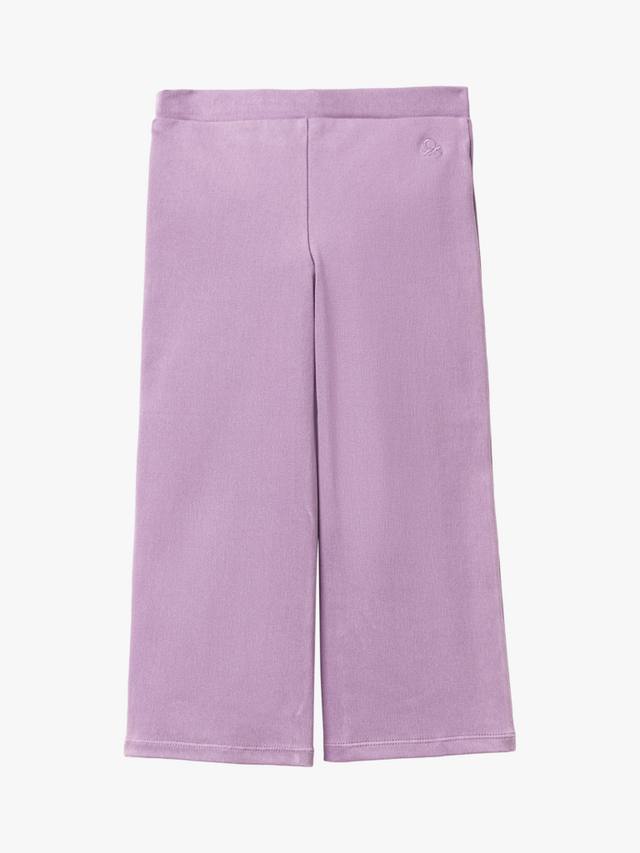 Детские прямые джоггеры из хлопковой смеси Benetton — фото 2