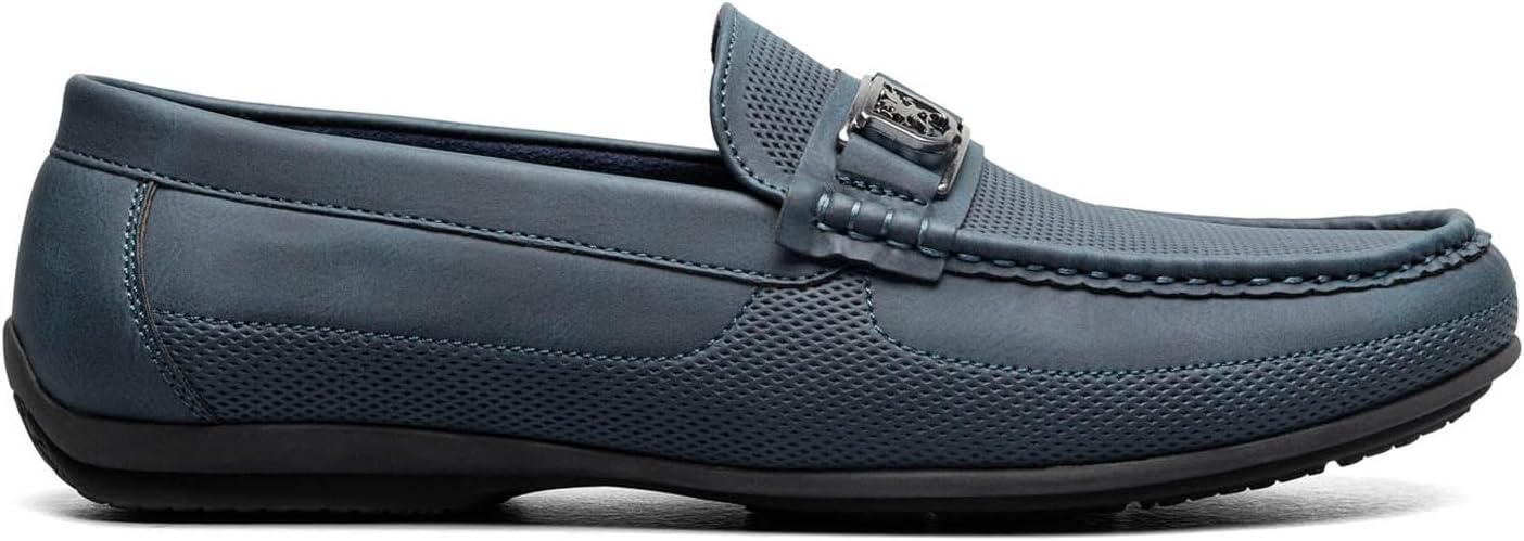 Мужские слипоны Stacy Adams Corvell Driver Loafer, темно-синий — фото 3