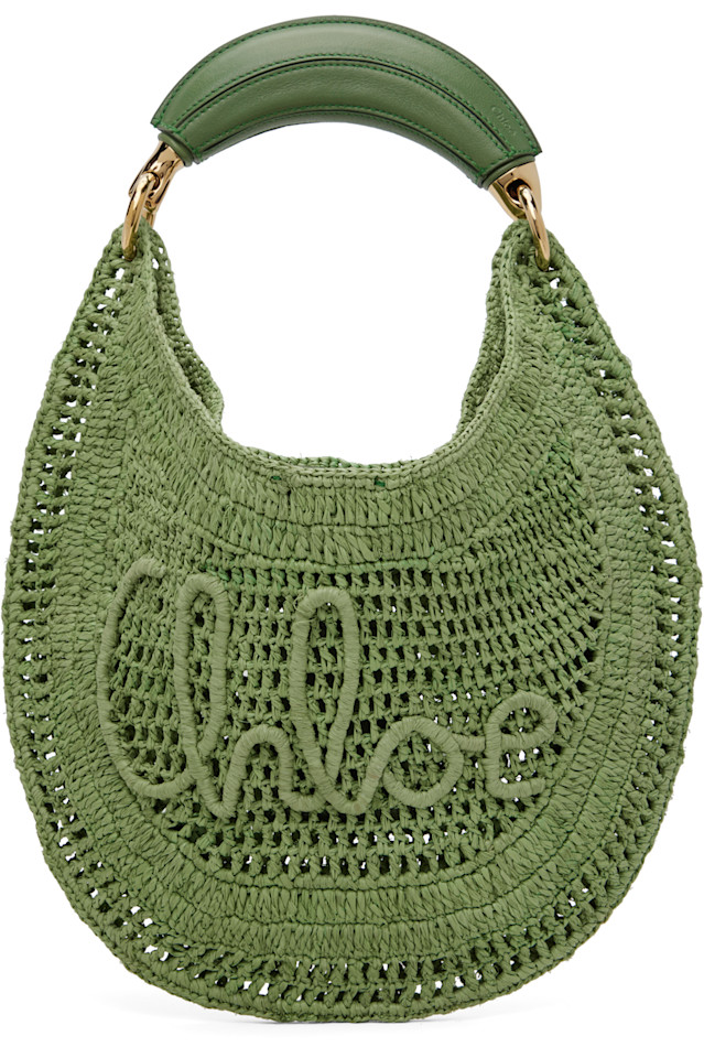 

Сумка-банан летняя женская коллекция Chloé, зеленый