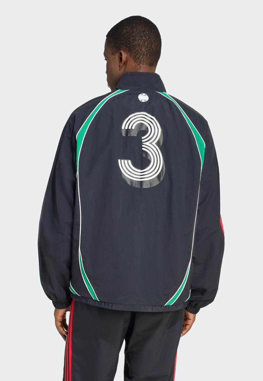 Демисезонная куртка ADIDAS ORIGINALS Teamgeist, Black — фото 4