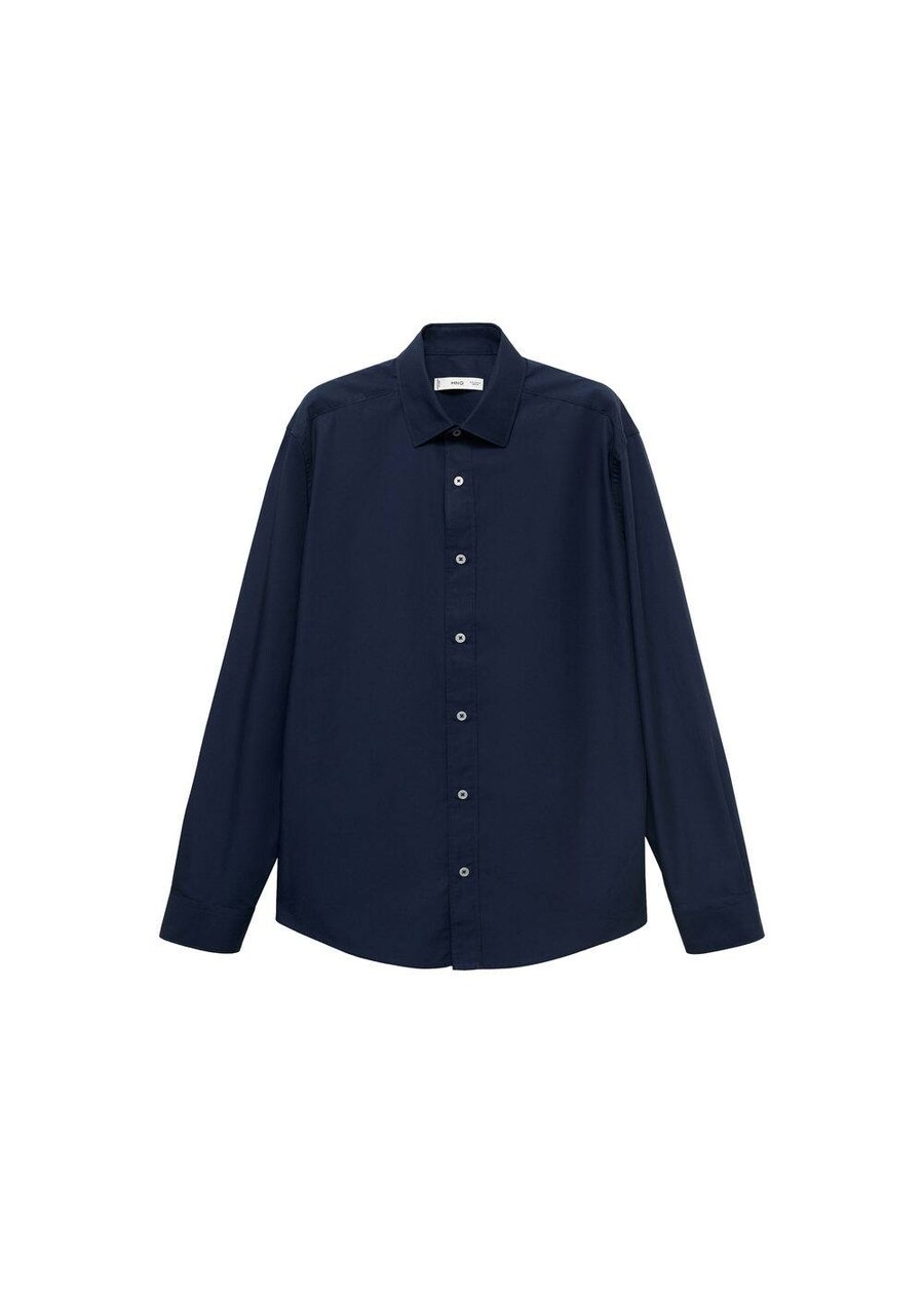 

Рубашка на пуговицах классического кроя MANGO MAN Play, Royal blue
