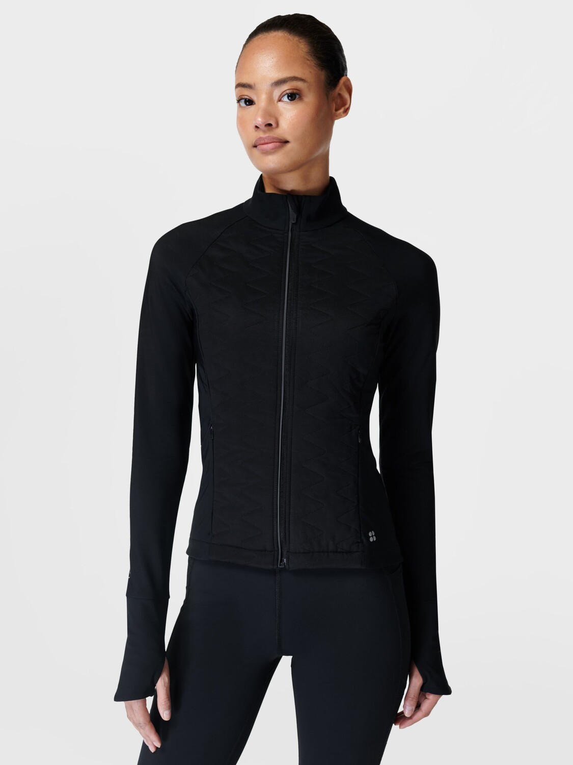 

Легкая куртка для скоростного бега Sweaty Betty, черная, Черный, Легкая куртка для скоростного бега Sweaty Betty, черная