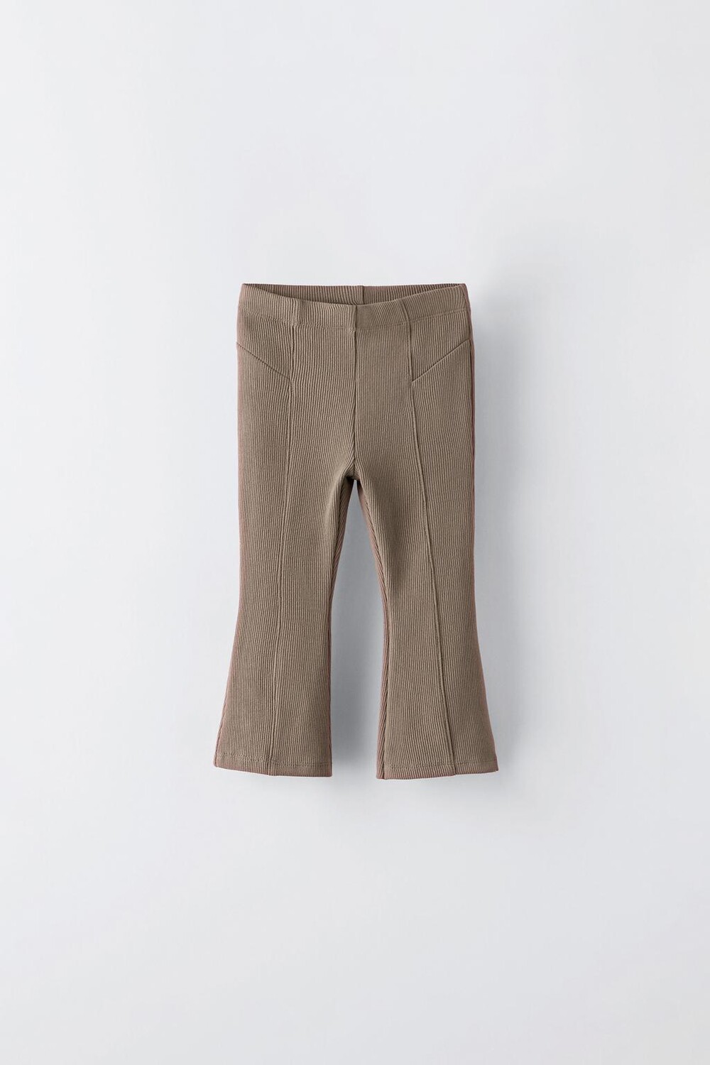 

Расклешенные османские леггинсы ZARA, коричневый/серо-коричневый
