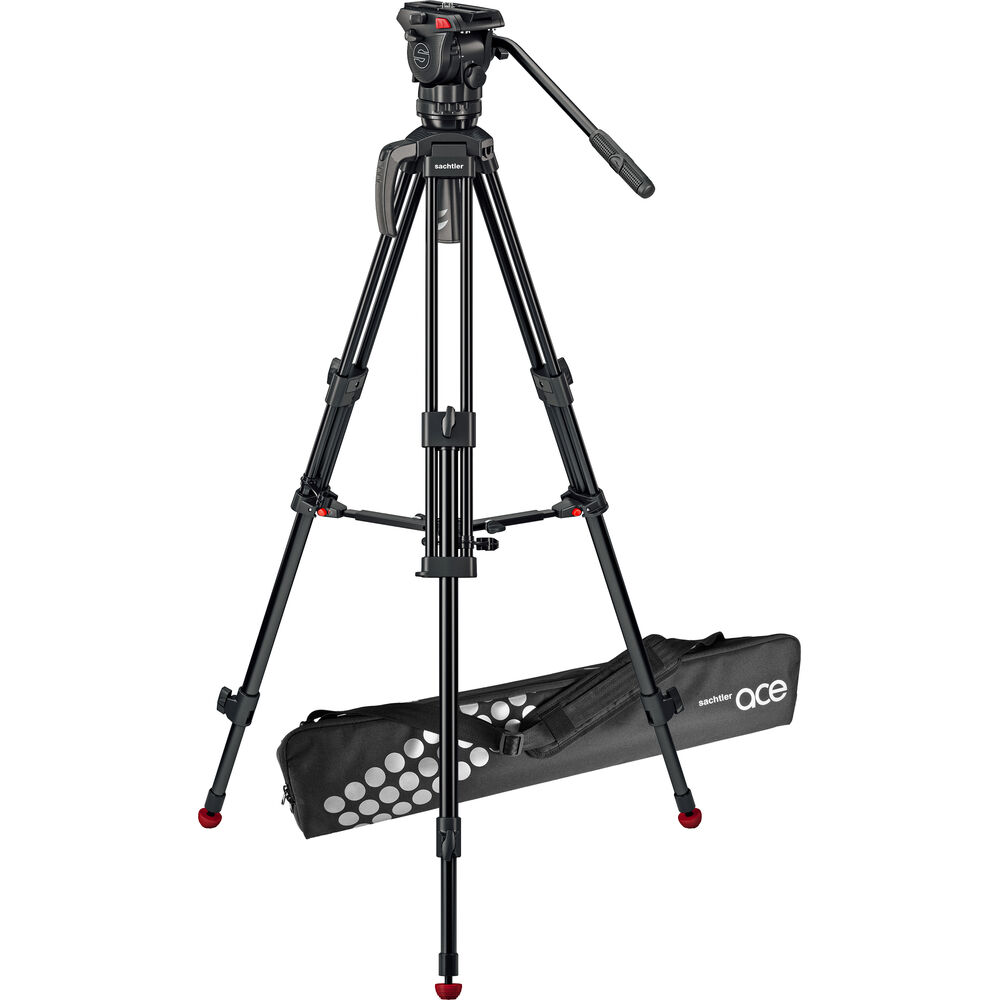 

Алюминиевый штатив Sachtler 75/2 Mark II с головкой Ace M и растяжкой среднего уровня