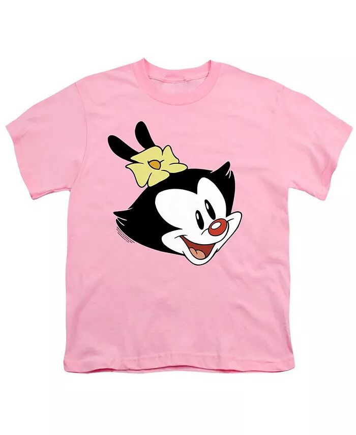 

Футболка с коротким рукавом в горошек для мальчиков Animaniacs, розовый
