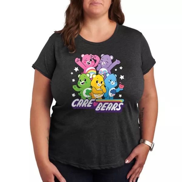 

Футболка с принтом Care Bears Licensed Character, серый