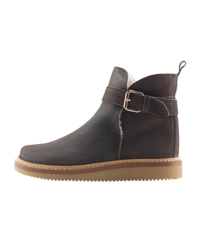 

Сапоги на подкладке Vigga из нубука Nature Footwear, серый