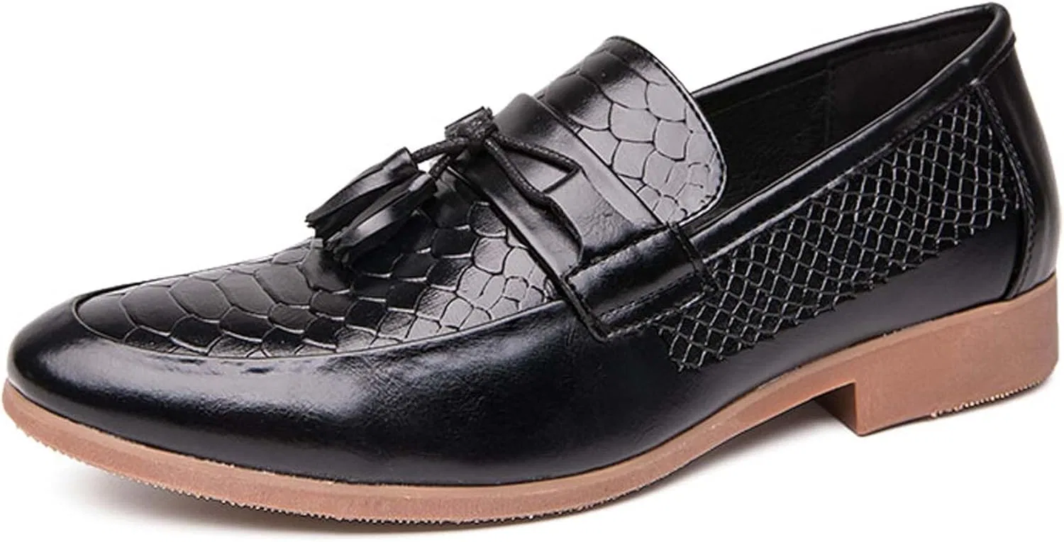Лоферы мужские, кожаные, Urban Fashion, Penny Loafers, черный