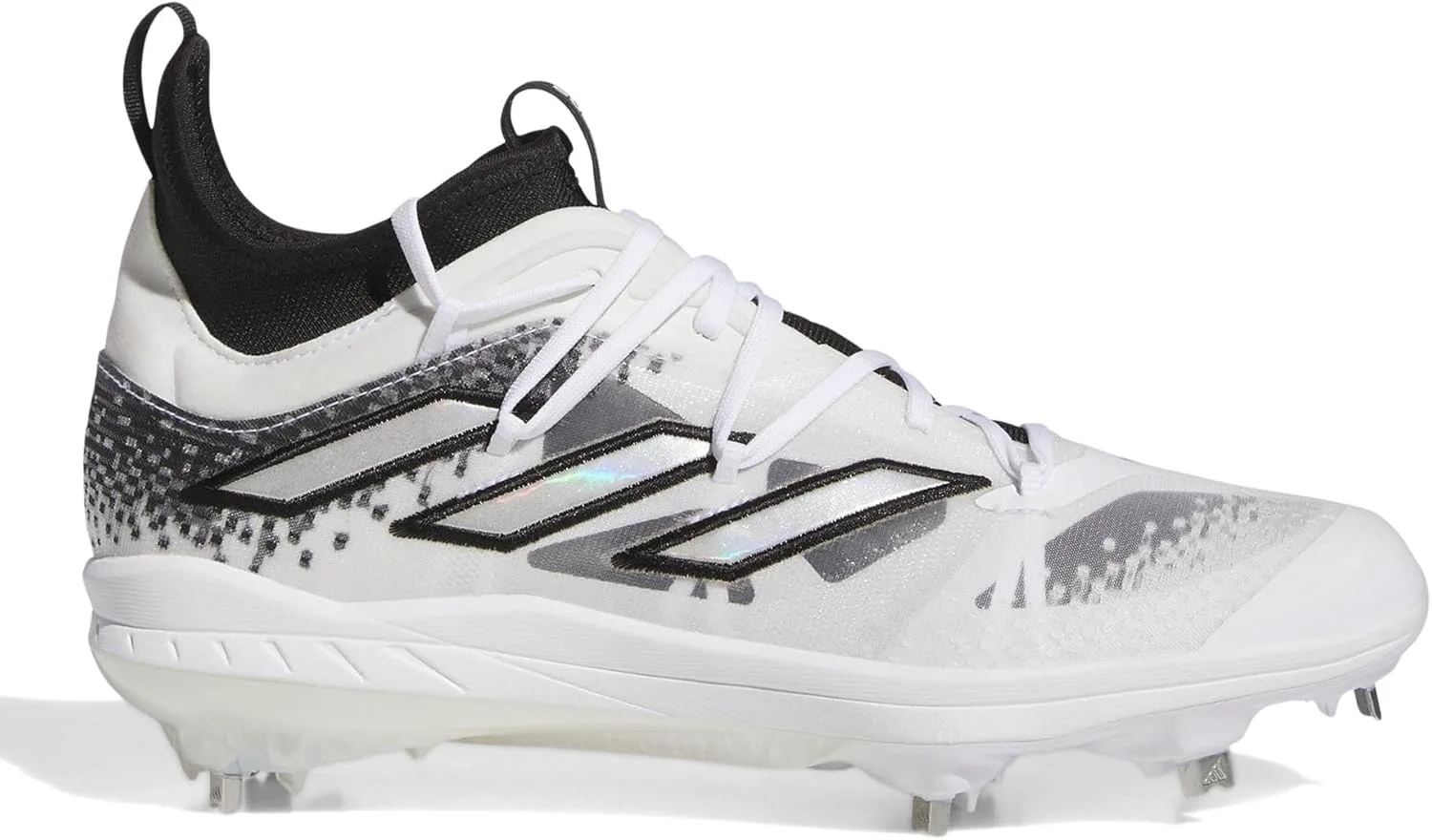 Мужские кроссовки Adidas Adizero Afterburner 9 Nwv, черный/металлик/белый — фото 3
