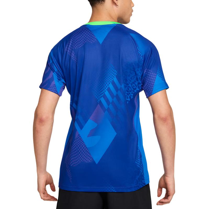 Бразилия 2025 стадион гостевая женская команда мужская dri fit футбольная реплика джерси Nike, синий — фото 3