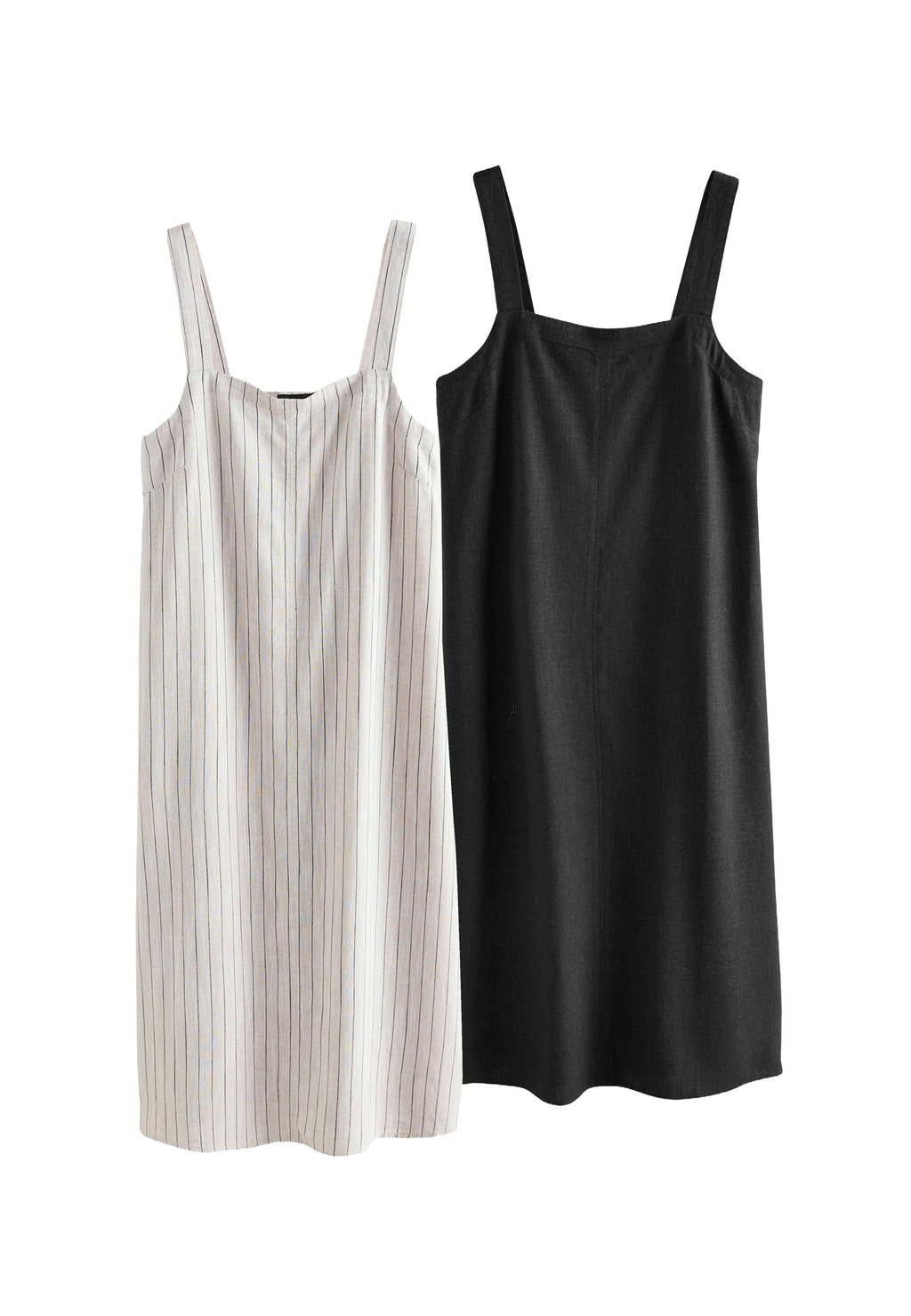 

Повседневное платье REGULAR FIT - 2 PACK MIDI THE SET, черный