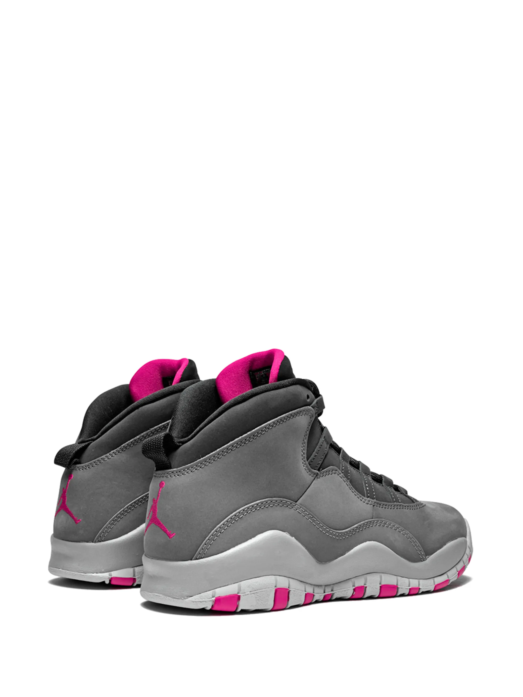 Кроссовки Air Jordan 10 Retro (GS) Jordan Kids, серый — фото 3