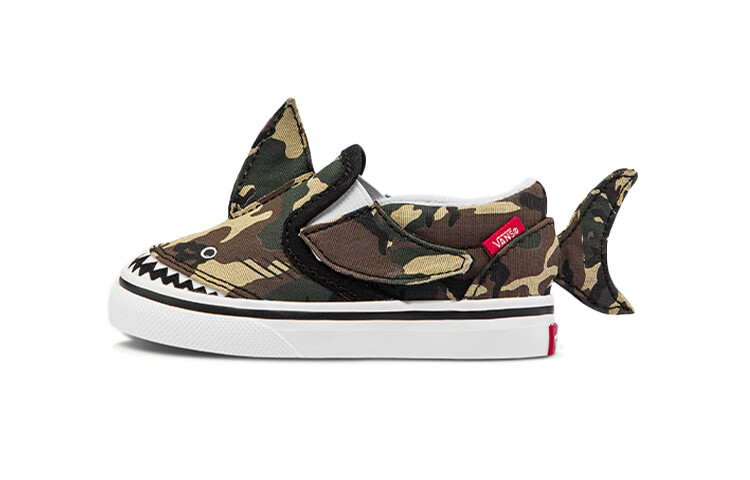 

Кроссовки Vans Slip-On V Toddler 'Camo Shark'