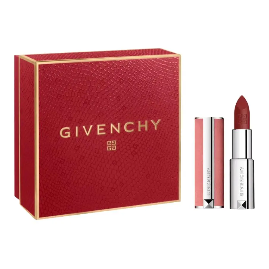 

Givenchy Новогодний лимитированный haute couture розовая бархатная помада матовый тон выравнивающий 3.4g