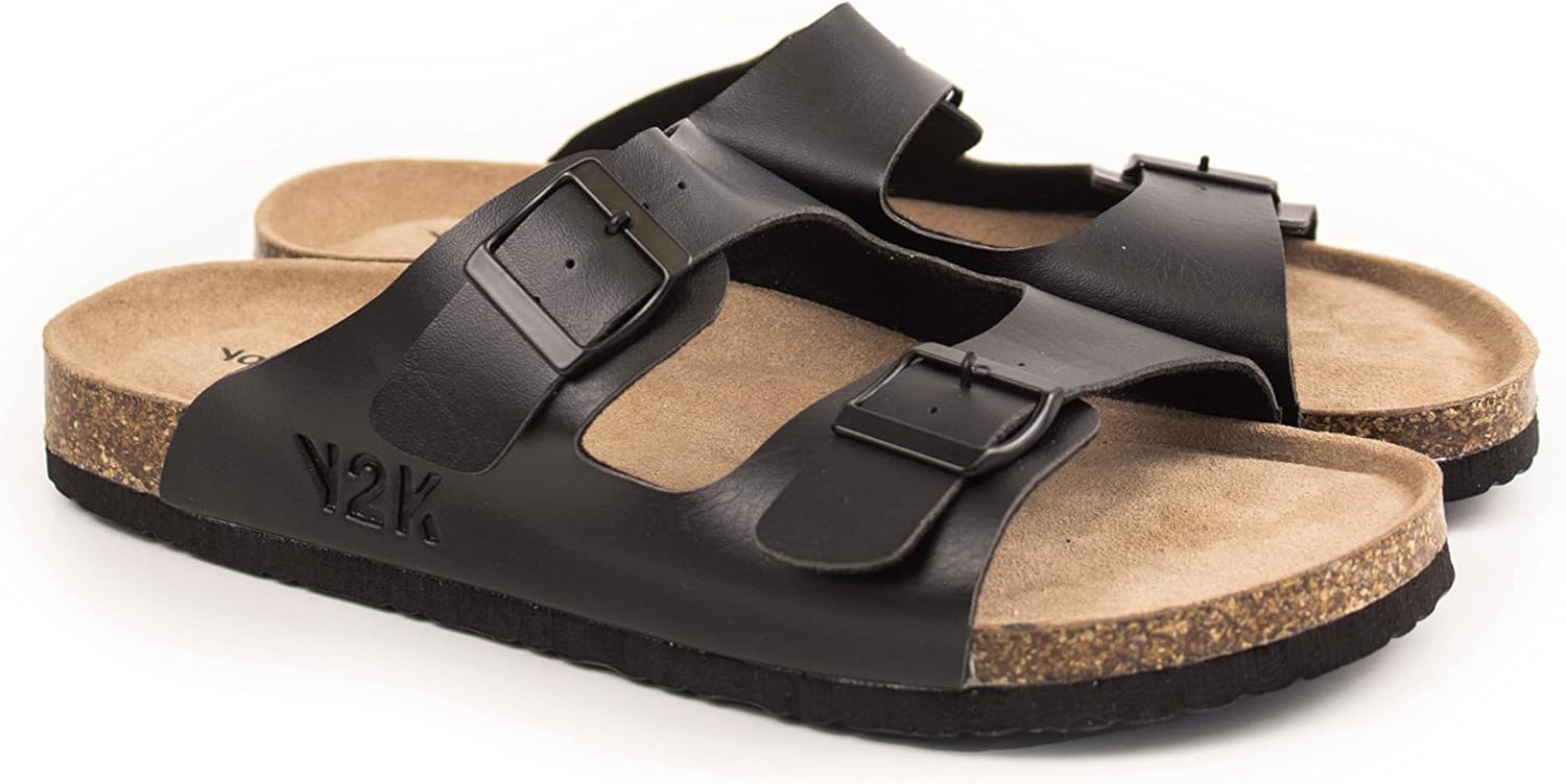 

Сандалии унисекс Yours 2 Keep Havana - пробковая стелька с 2 регулируемыми ремешками, черный