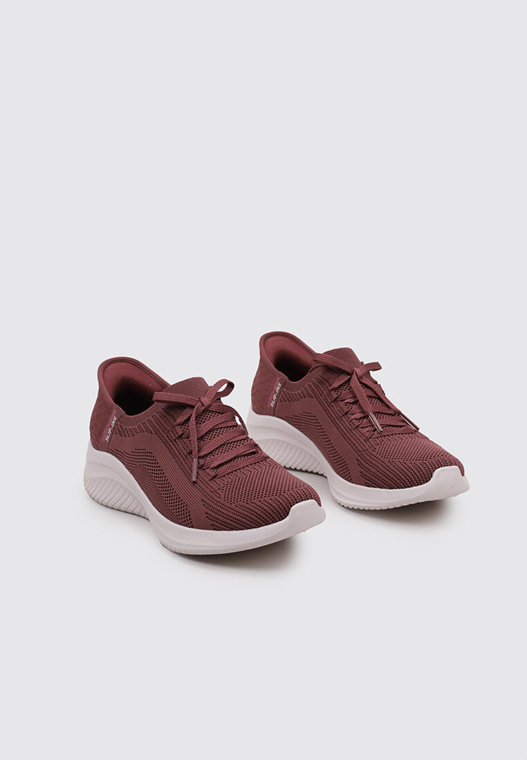 Кроссовки Skechers, модель: Ultra Flex 3.0 Tonal Stretc, цвет бордовый — фото 2