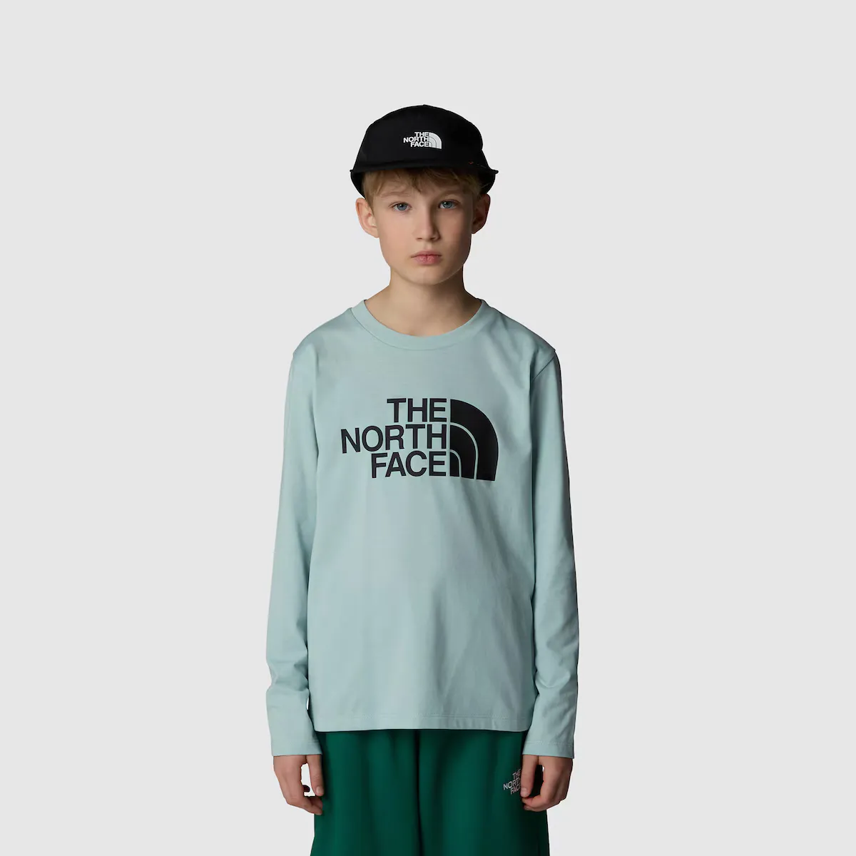 

Easy The North Face Детская футболка, зеленый