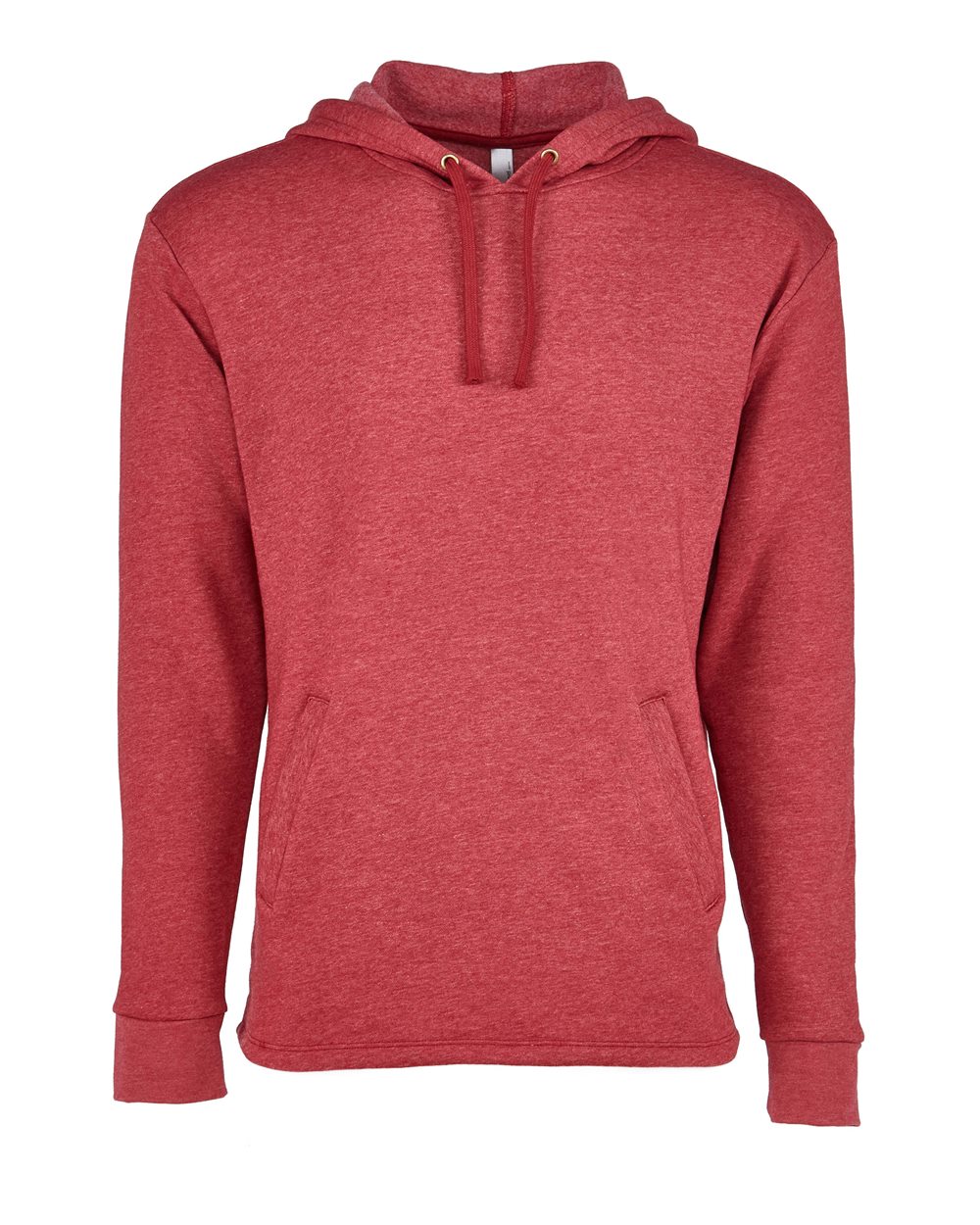 

Мужская толстовка с капюшоном Malibu Welt Pocket Next Level, цвет heather cardinal