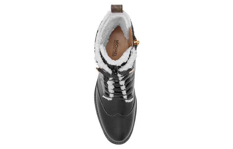 Женские ботинки Michael Kors Martin Michael Kors, Black/Brown — фото 4