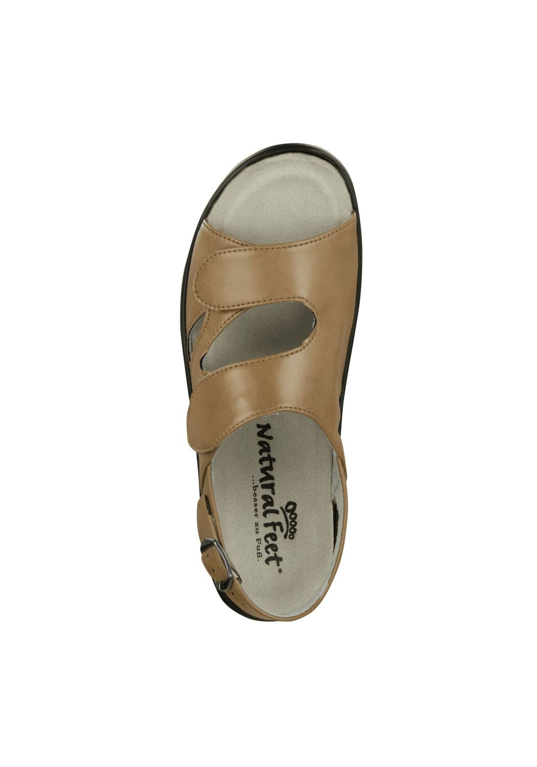 Сандалии Cornelia с удобным стрейчем Sola Natural Feet, коричневый — фото 4