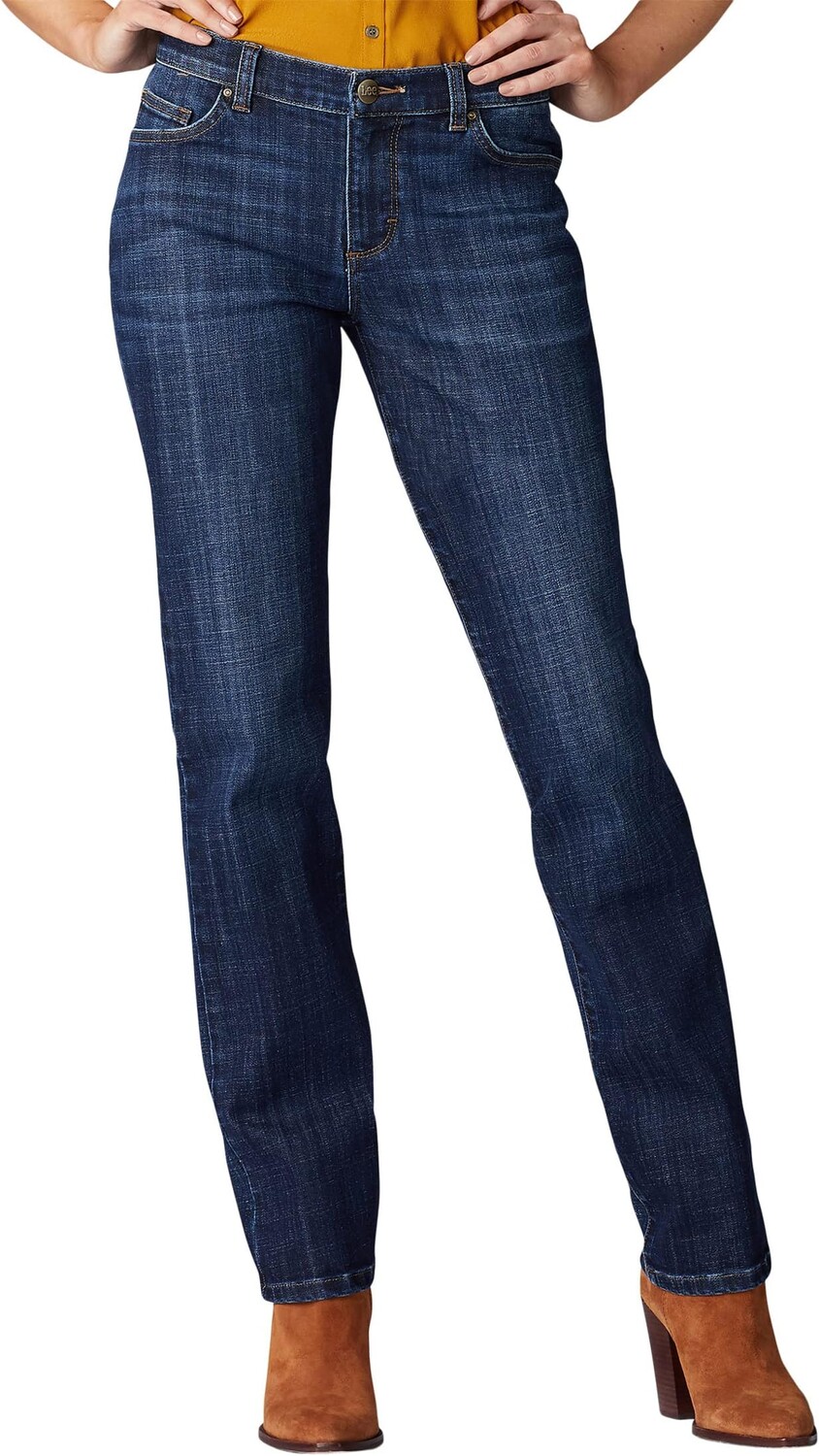 

Джинсы Lee Timeless Classic Straight Leg Jeans, цвет Bewitched