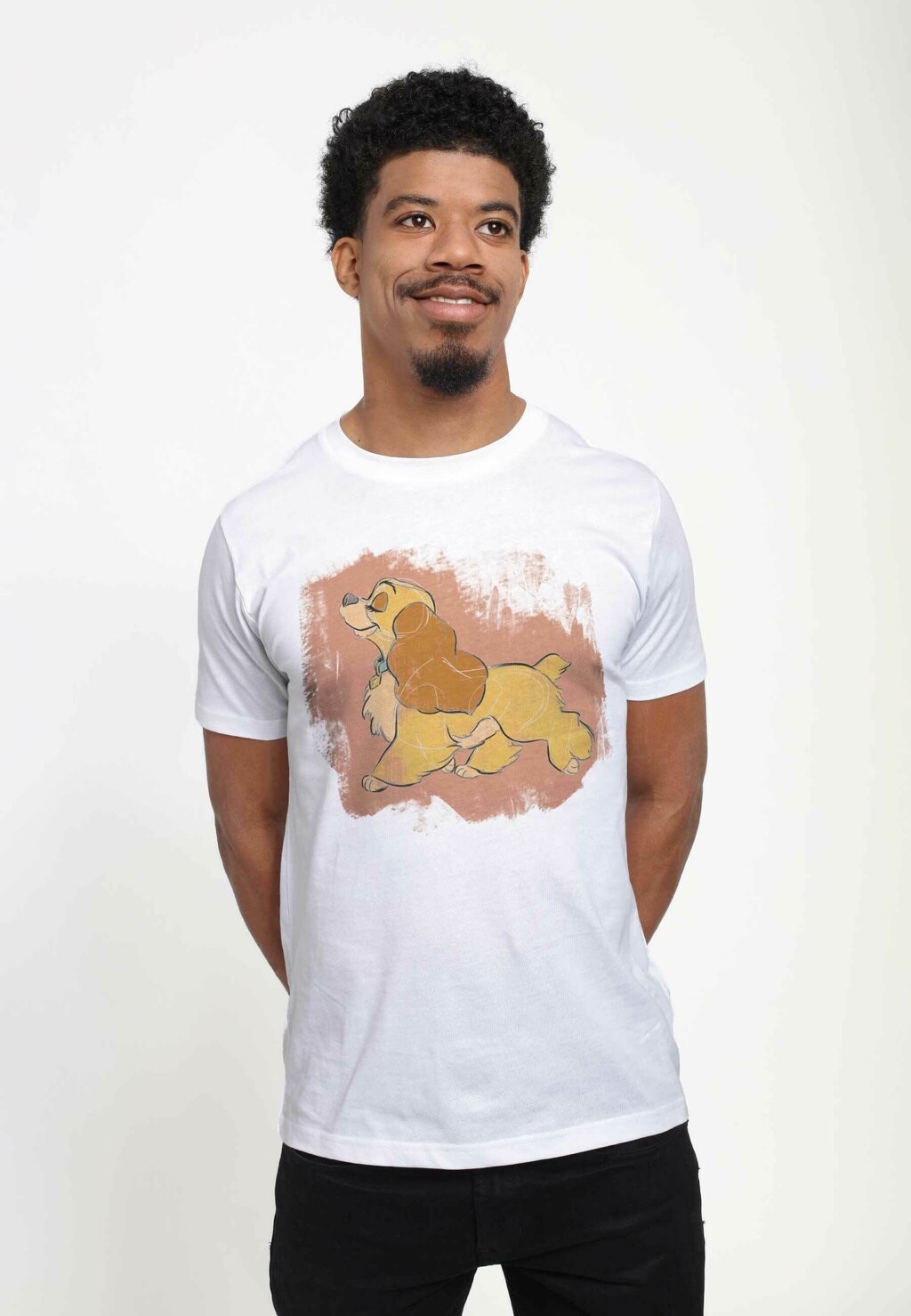 

Футболка с принтом LADY & THE TRAMP LADY STRUT UNISEX Disney, белый