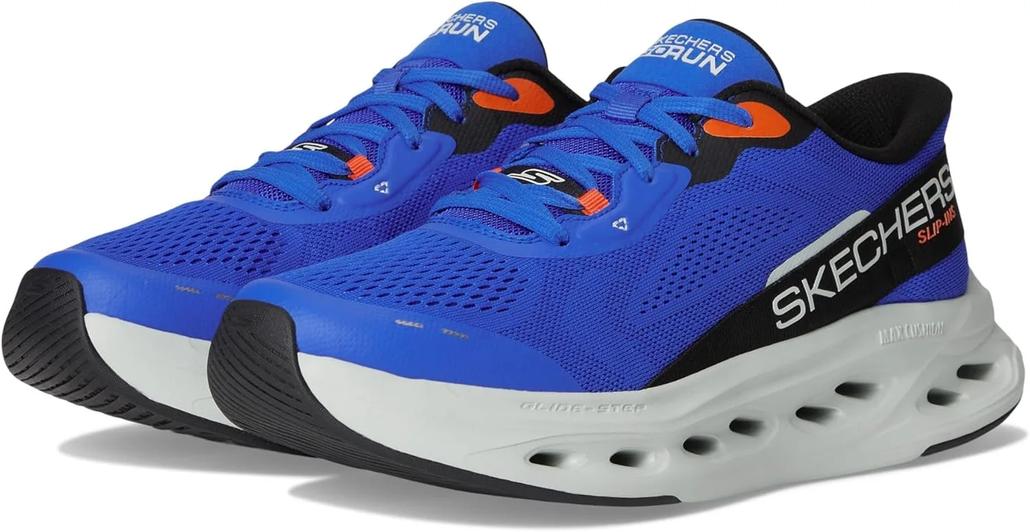 Кроссовки Skechers Men's Max Cushioning Glide Step Advert Hands Free Slip In Trainers, синий — фото 3
