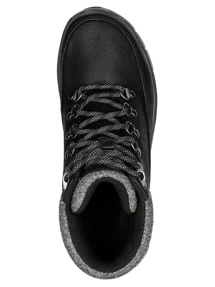 Ботинки женские Skechers Stiefel Synergy походные из микрокожи, черный — фото 4