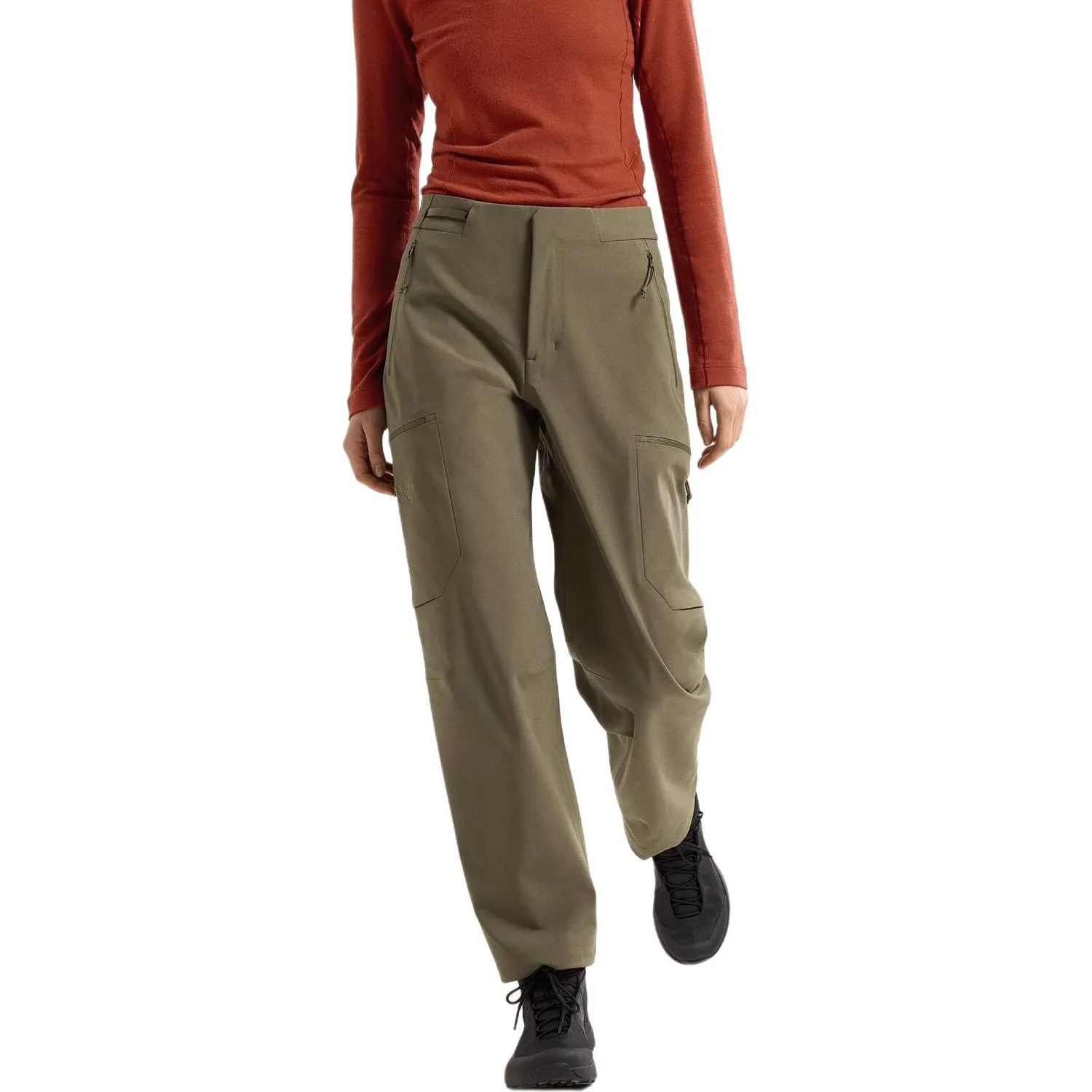 Брюки Arc'teryx GAMMA MX Windbreaker Women's Arcteryx, sandstone коричневый/canvas — фото 4