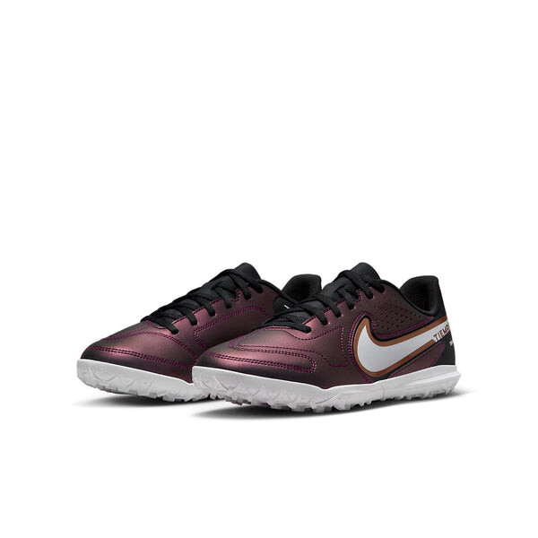 Кроссовки jr. tiempo legend 9 club tf turf k purplewhite Nike, белый — фото 3