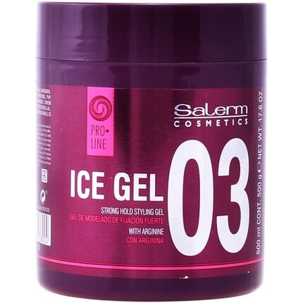 

Ice Gel Гель для укладки сильной фиксации 500мл, Salerm Cosmetics
