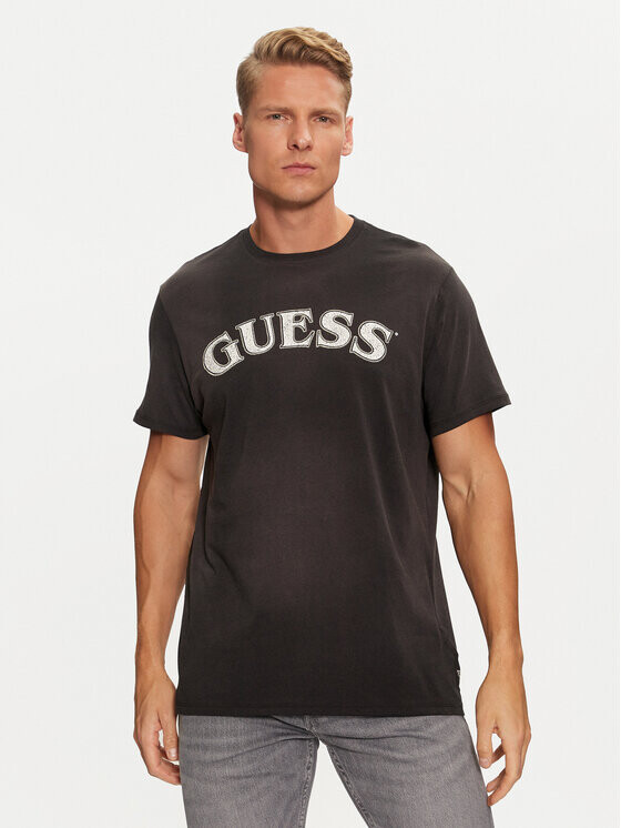 

Футболка стандартного кроя Guess, черный