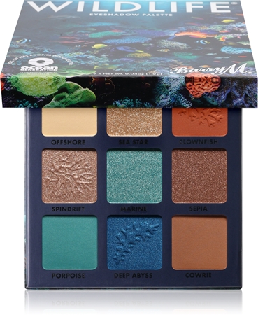 

Палитра теней для век Barry M Wildlife Ocean, 10,8 g