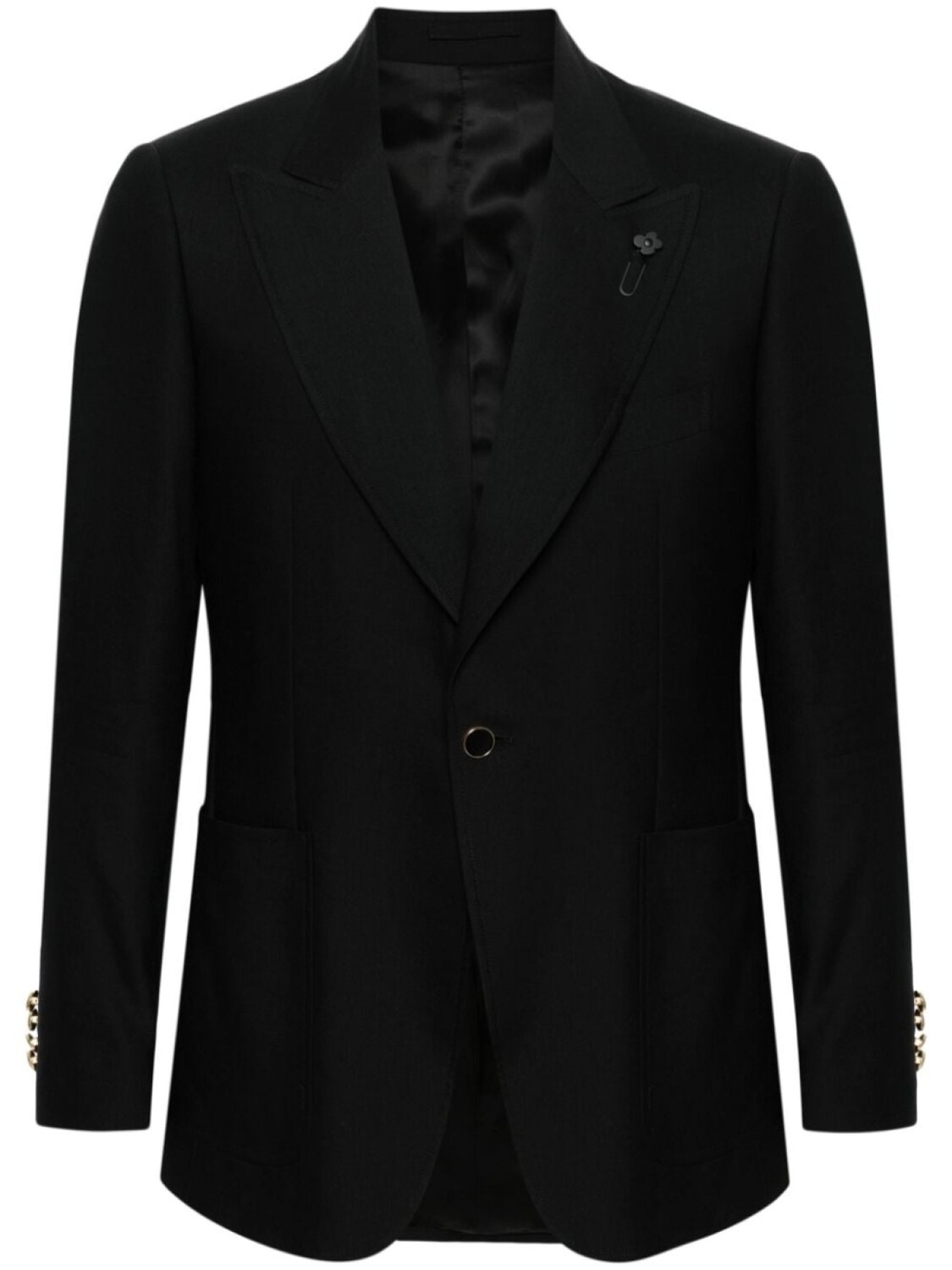 

Lardini однобортный пиджак Attitude, черный